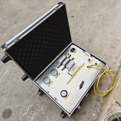 Large flow release control device for flammable refrigerant