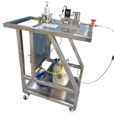 simulate refrigerant leak test device